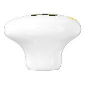 Bouton De Porte En Céramique mitrailleuse (Côté)