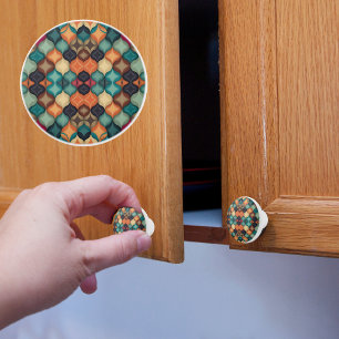 Bouton De Porte En Céramique Moderne Rétro Branché
