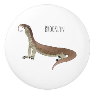 Bouton De Porte En Céramique Monitor lizard
