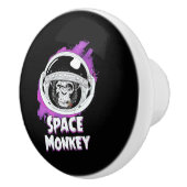 Bouton De Porte En Céramique Monkey Space (Droite)