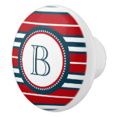 Bouton De Porte En Céramique Monogram design (Droite)