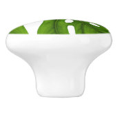 Bouton De Porte En Céramique Monstera Leaf ceramic Knob (Côté)