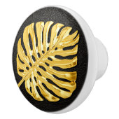 Bouton De Porte En Céramique Monstère d'or (Droite)