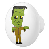 Bouton De Porte En Céramique monstre chibi (Droite)