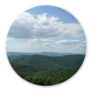 Bouton De Porte En Céramique Montagnes Appalaches I Shenandoah