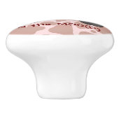 Bouton De Porte En Céramique Moo Car (Côté)