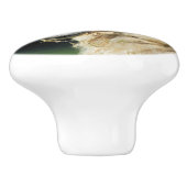 BOUTON DE PORTE EN CÉRAMIQUE MOQUETTE (Côté)