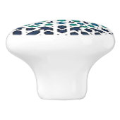 Bouton De Porte En Céramique morceau marocain (Côté)