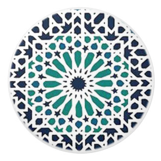 Bouton De Porte En Céramique morceau marocain