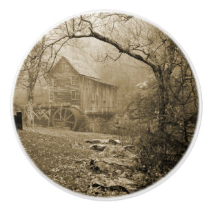 Bouton De Porte En Céramique Morning Mist