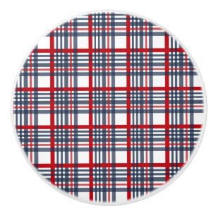 Bouton De Porte En Céramique Motif