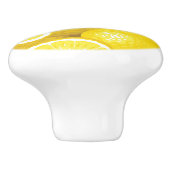 Bouton De Porte En Céramique Motif 2 de citron (Côté)
