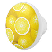 Bouton De Porte En Céramique Motif 2 de citron (Droite)