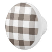 Bouton De Porte En Céramique Motif Brown de nappe (Droite)