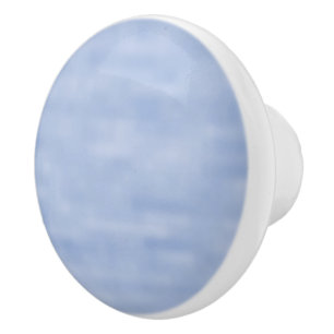 Bouton De Porte En Céramique Motif ciel bleu clair