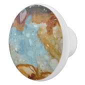 Bouton De Porte En Céramique Motif couleur Jasper Stone (Droite)