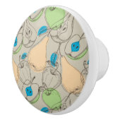 Bouton De Porte En Céramique Motif de fruits (Droite)