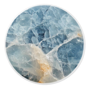 Bouton De Porte En Céramique Motif de pierre de lune