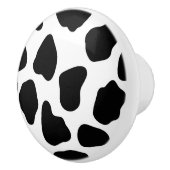 Bouton De Porte En Céramique Motif de vache (Droite)