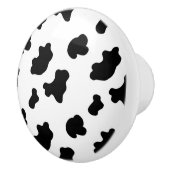 Bouton De Porte En Céramique Motif de vache (Droite)