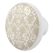 Bouton De Porte En Céramique Motif floral (Droite)