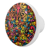 Bouton De Porte En Céramique Motif génial (Droite)