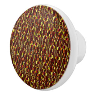 Bouton De Porte En Céramique Motif indien de maïs pour l'automne