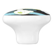 Bouton De Porte En Céramique Motif mignon avec peu d'ours (Côté)