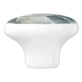 Bouton De Porte En Céramique Motif Moonstone (Côté)