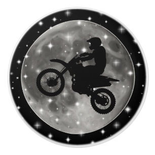 Bouton De Porte En Céramique Moto sur la Lune