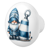 Bouton De Porte En Céramique Nautical Beach Gnome (Droite)