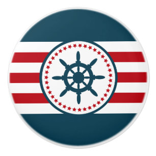 Bouton De Porte En Céramique Nautical design