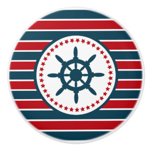 Bouton De Porte En Céramique Nautical design
