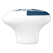 Bouton De Porte En Céramique Nautical themed design (Côté)