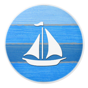 Bouton De Porte En Céramique Nautical themed design