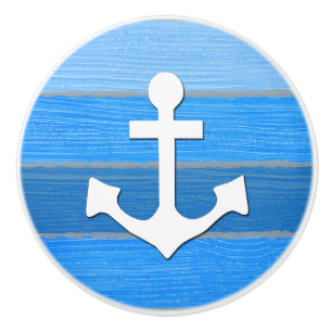 Bouton De Porte En Céramique Nautical themed design