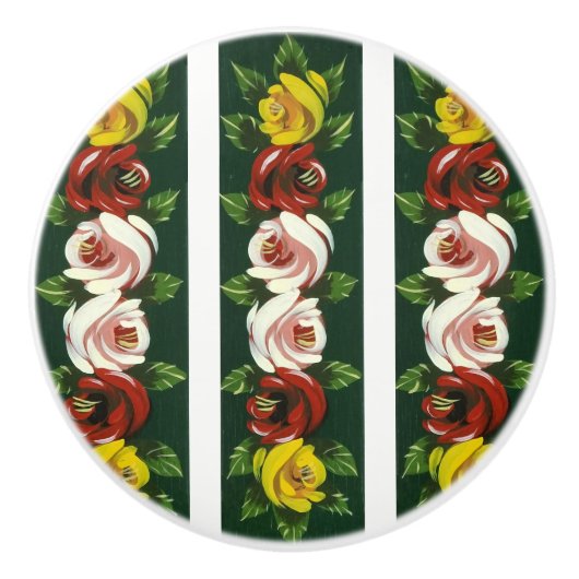 BOUTON DE PORTE EN CÉRAMIQUE NAVIRES (Devant)