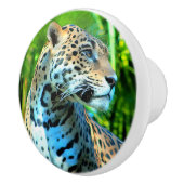 Bouton De Porte En Céramique Nayla le Jaguar (Droite)