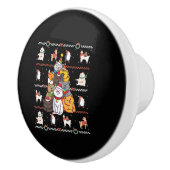 Bouton De Porte En Céramique Noël à Cat Tree (Droite)