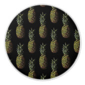 Bouton De Porte En Céramique Noeuds d'ananas (Devant)
