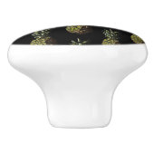 Bouton De Porte En Céramique Noeuds d'ananas (Côté)