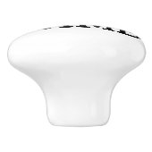 Bouton De Porte En Céramique Nom du coeur (Côté)