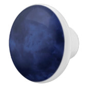 Bouton De Porte En Céramique Nuages bleus foncés (Droite)