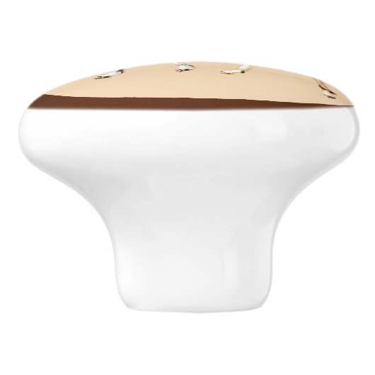 Bouton De Porte En Céramique Nubian Ibex - Ein Gedi (Côté)