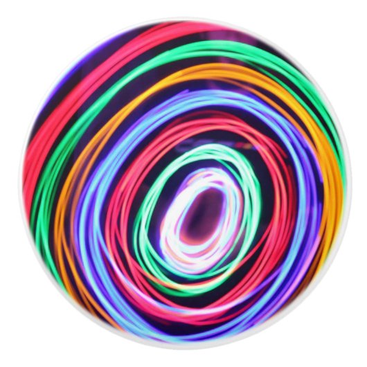 Bouton De Porte En Céramique "Obit of Color" (Devant)