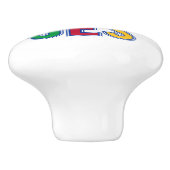 BOUTON DE PORTE EN CÉRAMIQUE OES (Côté)