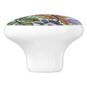 Bouton De Porte En Céramique Oiseaux de papier I (Côté)