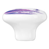 Bouton De Porte En Céramique Ondes tournantes (Côté)