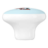 Bouton De Porte En Céramique Onglet en céramique Elf At Attention (Côté)