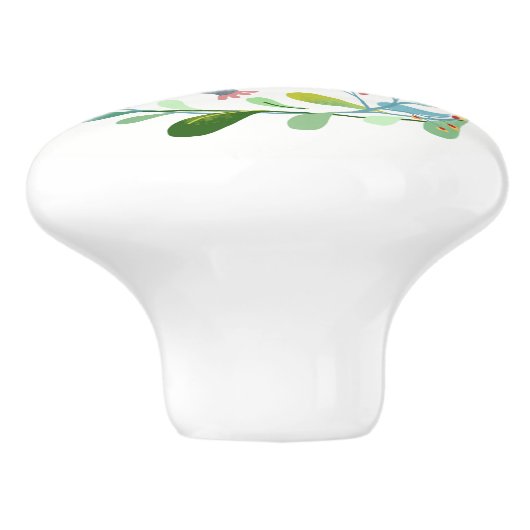 Bouton De Porte En Céramique Opossum Ceramic Pull (Côté)